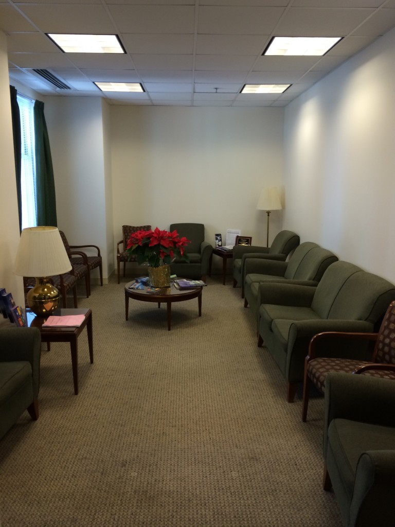 New waiting room